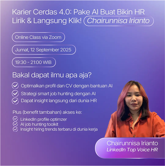 Karier Cerdas 4.0: Pake AI Buat Bikin HR Lirik & Langsung Klik!